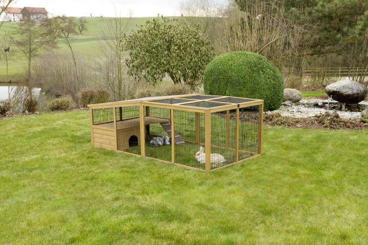 KERBL Freigehege mit Ausbruchsperre